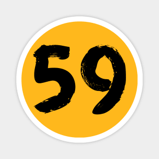 Number 59 Magnet